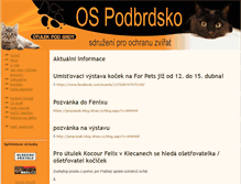 Tablet Screenshot of kockypodbrdsko.cz